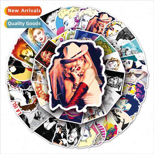 50 Acss Madonna Sexy Graffiti Stickers ggage Laptop Scooter