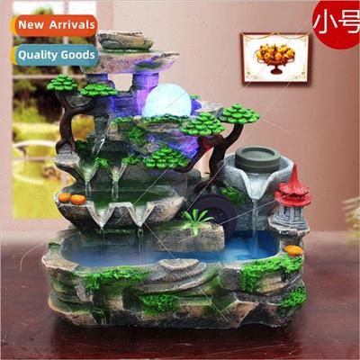 Goods ornaments flowing water housewarming opening 适用tune