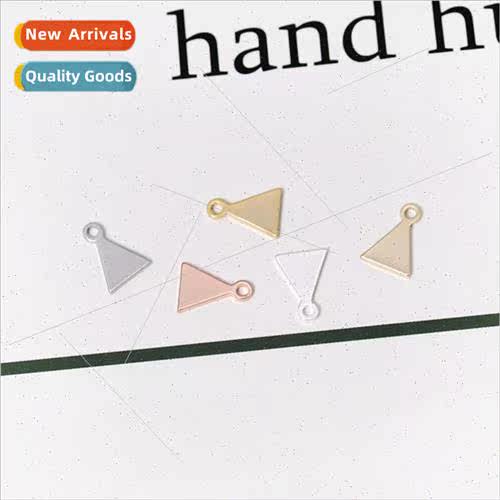 diy jewelry handmade accessories 18k real gold triangle brac