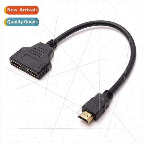 0.25 meters HDMI 1 in 2 cable Distributor 1 in 2 out HDMI 1