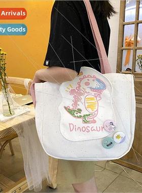 2022 new 适用eign small dinosaur tutorial bag bag Mori fashi