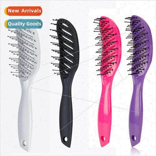 Small curved comb smooth hair comb nine rows of combs wide t