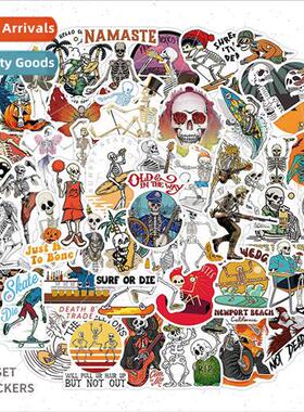 50 Cool Skull Graffiti s Helmet Waterproof ggage Suit Scoote