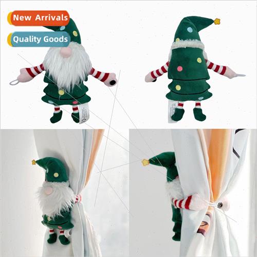 New Christmas e curtain tiebacks plush toys plush dolls to p