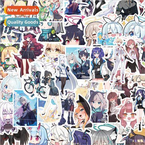 50 cartoon azure file anime stickers decoration handbook gui