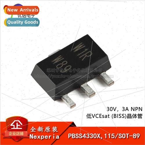 al PBSS4330X 115 SOT-89 30V 3A NPN Low VCEsat Transistor 摩托车/装备/配件 摩托车氛围灯 原图主图