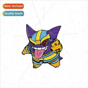 Exterminator Stone Oil Drop Aven Pokémon Pin Ghost