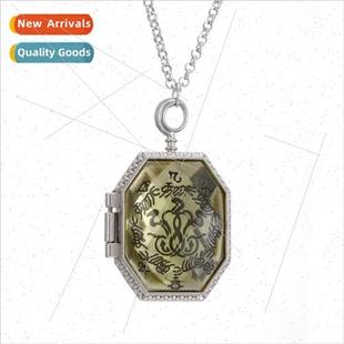 Harry Potter Horcruxes Twin Snakes Openable Pendant Necklace