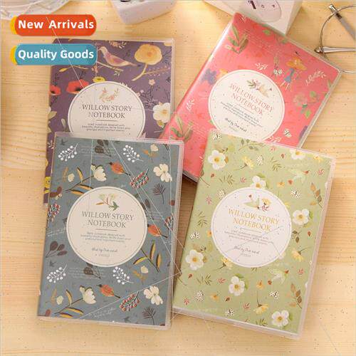Korean stationery birds of color writing book PVC plastic sl