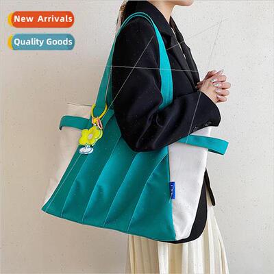 2022 new 适用eign gas large capacity Tote bag literary femal