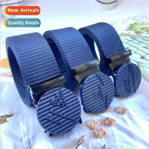 Supermarket Mens Faux Nylon Automatic Belt Fashion Round Hea