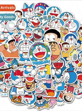 50 Japanese cartoon doraemon tinkerbell cat graffiti sticker