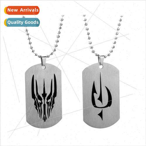 Film and  around the Lord of the Rings ring of power necklac