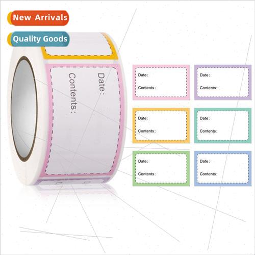 250 Stickers/Roll Home Kitchen Food Marker Date Roll Sticker