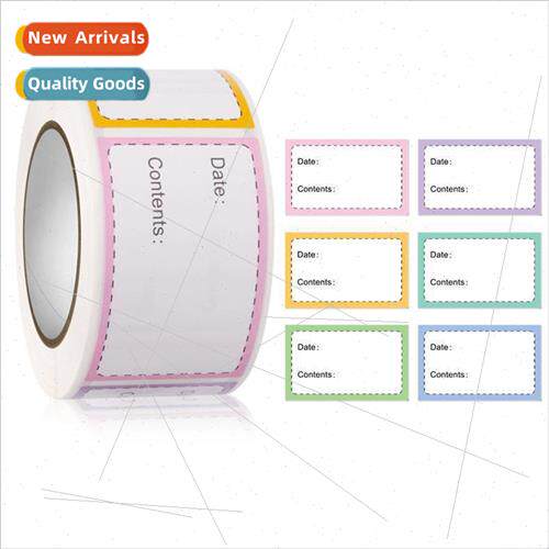 250 Stickers/Roll Home Kitchen Food Marker Date Roll Sticker