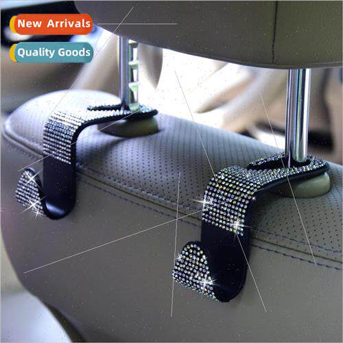 Car hidden hooks car backseat diamonds frame seat back hangi