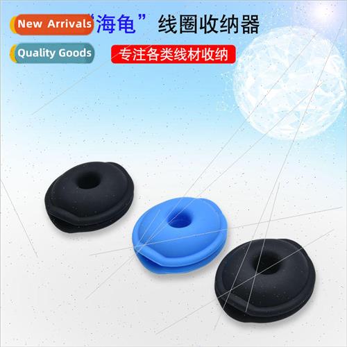 Turtle Headphone New Hub Earbuds licone Cable Winder MP3 Hea
