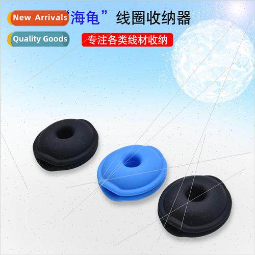 Turtle Headphone New Hub Earbuds licone Cable Winder MP3 Hea