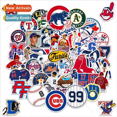 50 Baseball League Baseball Sports Graffiti Stickers Waterpr