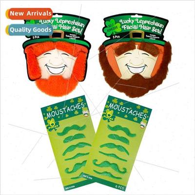 Irish Mustache St. Patricks Holiday Party Prom Dress Up Prop