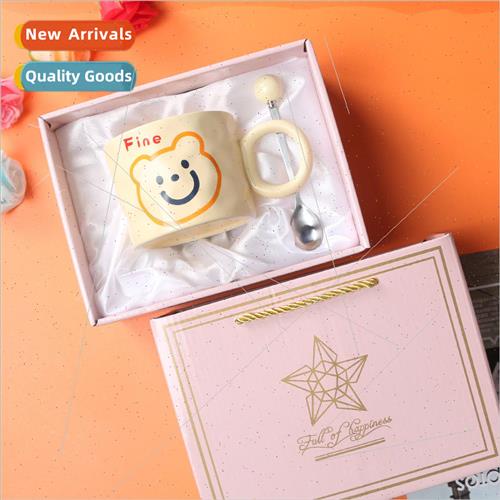 Milk fufu cup ceramic mug girls high value couple water cup