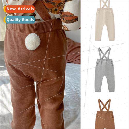 Autumn and winter new childrens cute rabbit tail backpack pa