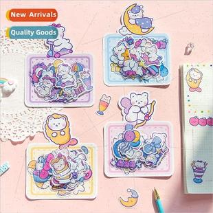 sticker pack Korean cartoon series message bear Send Soft