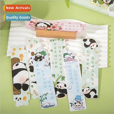 Panda ya bookmark country  cute illustration cure DIY shaped