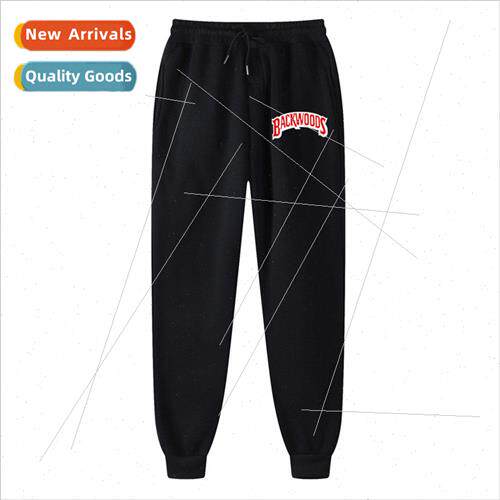 BACK Sweatpants Mens Pants Mens Casual Pants Padded Drawstri