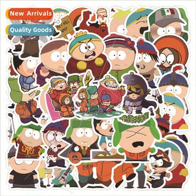 50 new  Park cartoon stickers handbook luggage guitar phone