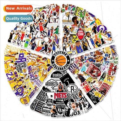 50-250 NBA series combination stickers star collection carto