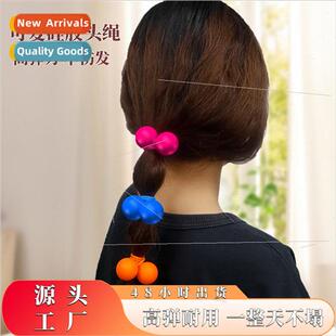 2023 winter new fashion simple not hurt hair high elasticity