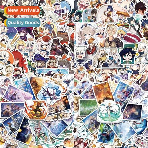 50 pcs of mobile game genesis character image graffiti stick