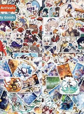 50 pcs of mobile game genesis character image graffiti stick