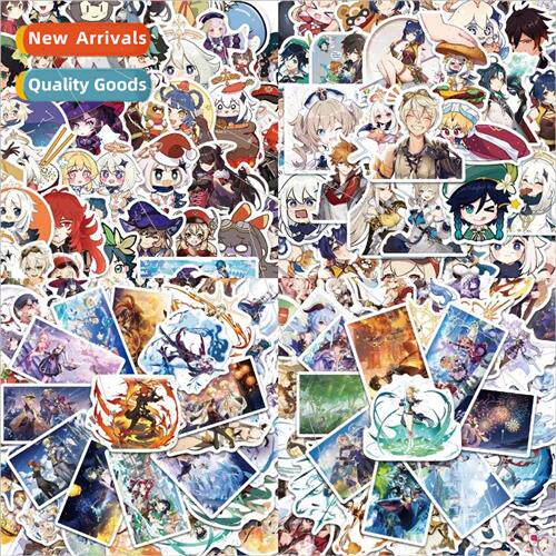 50 pcs of mobile game genesis character image graffiti stick