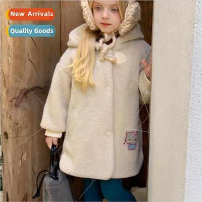 Korean  of the childrens childrens lambs wool cotton thicken