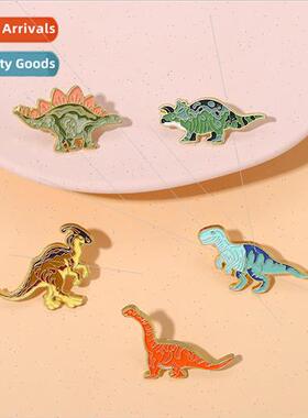 Dinosaur Brooch Metal Badge Clothing Accessories Accessories