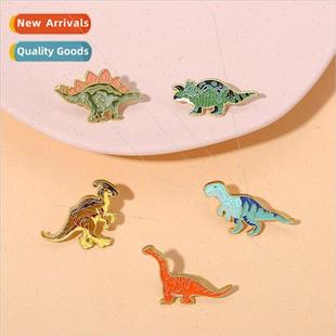 Clothing Dinosaur Badge Metal Accessories Brooch