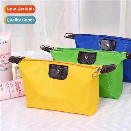 Korea candy color dumpling type cosmetic bag dumpling bag fo