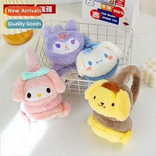 plush ear anti cold winter cute girls muffs warm Childrens