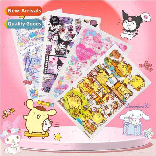 Sanrio PET limited sticker pack cartoon handbook DIY materia
