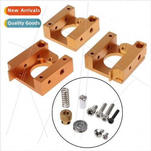 DIY 3D Printer Parts MK8 Extruded Aluminum Block With Tip Wi