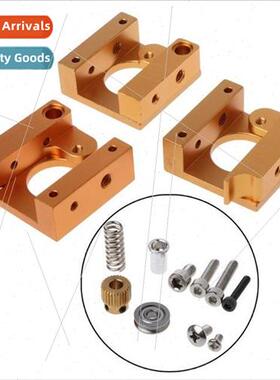 DIY 3D Printer Parts MK8 Extruded Aluminum Block With Tip Wi