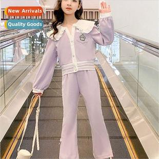 2023 new suit the Korean fall childrens Girls girls