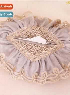 living room lace extractable paper towel cover car lace fabr