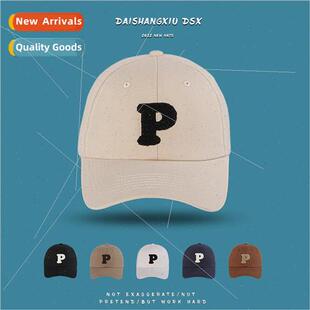 Hat female new jacquard baseball hat spring and summer Korea