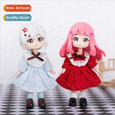 doll lolita dress 12 points vegan wearable BJD doll accessor