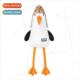 scarf Christmas wearing penguin dolls Russian plush website
