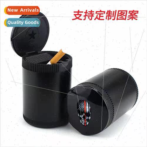 Automotive ashtray multifunctional anti-flying ash with ligh