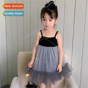 the chi summer gas baby childrens Korean new dress Girls